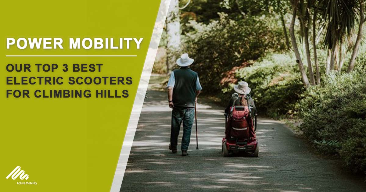 Best electric scooter for sales hills